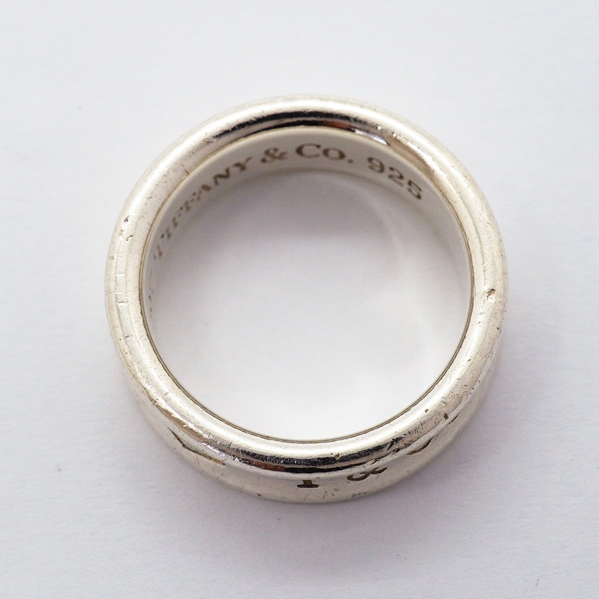【6jfb0447】ティファニー リング ナロー シルバー925 13号【中古】レディース