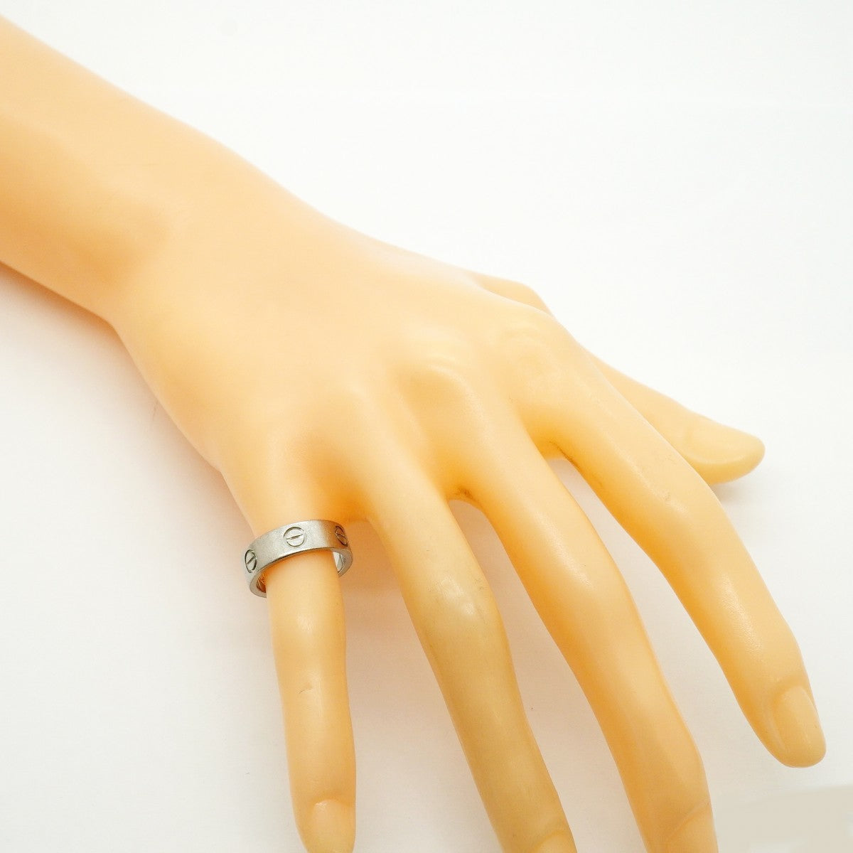 【6jfb0456】カルティエ リング ラブ Pt950 プラチナ ＃49【中古】レディース