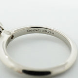 【6jfb0458】ティファニー リング ソリティア 1PD Pt950 プラチナ ダイヤモンド 0.26ct 5.5号【中古】レディース