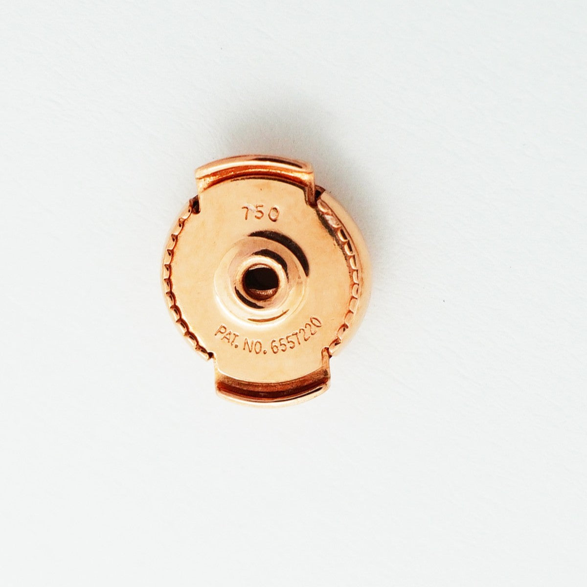 【6jfb0460】エルメス ピアス フィネス K18PG ピンクゴールド ダイヤモンド【中古】レディース