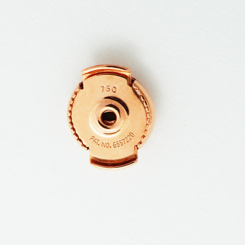 【6jfb0460】エルメス ピアス フィネス K18PG ピンクゴールド ダイヤモンド【中古】レディース