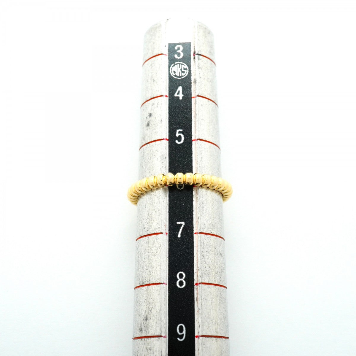 【6jfb0461】ヴァンクリーフ＆アーペル リング ペルレ スモール K18YG イエローゴールド ＃46【中古】レディース