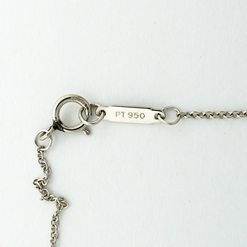 【6jfb0462】ティファニー ネックレス ソリティア 1PD Pt950 プラチナ ダイヤモンド【中古】レディース