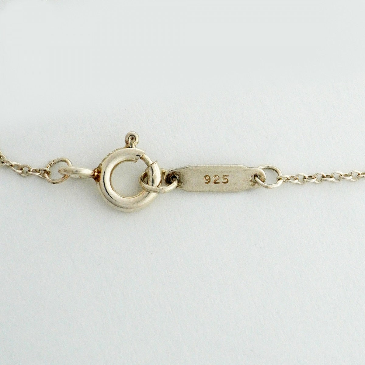【6jfb0464】ティファニー ネックレス フォールドハート シルバー925【中古】レディース