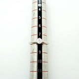 【6jfb0468】ティファニー リング ソリティア 1PD Pt950 プラチナ ダイヤモンド 0.41ct 8号【中古】レディース