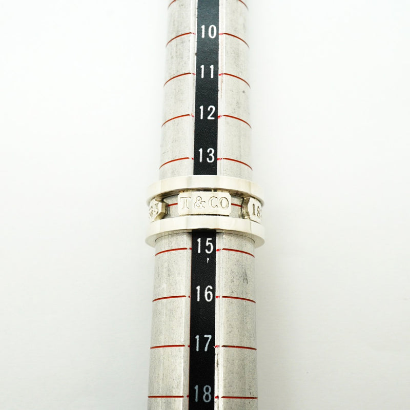 【6jfb0472】ティファニー リング 1837/エレメント シルバー925 14.5号【中古】レディース