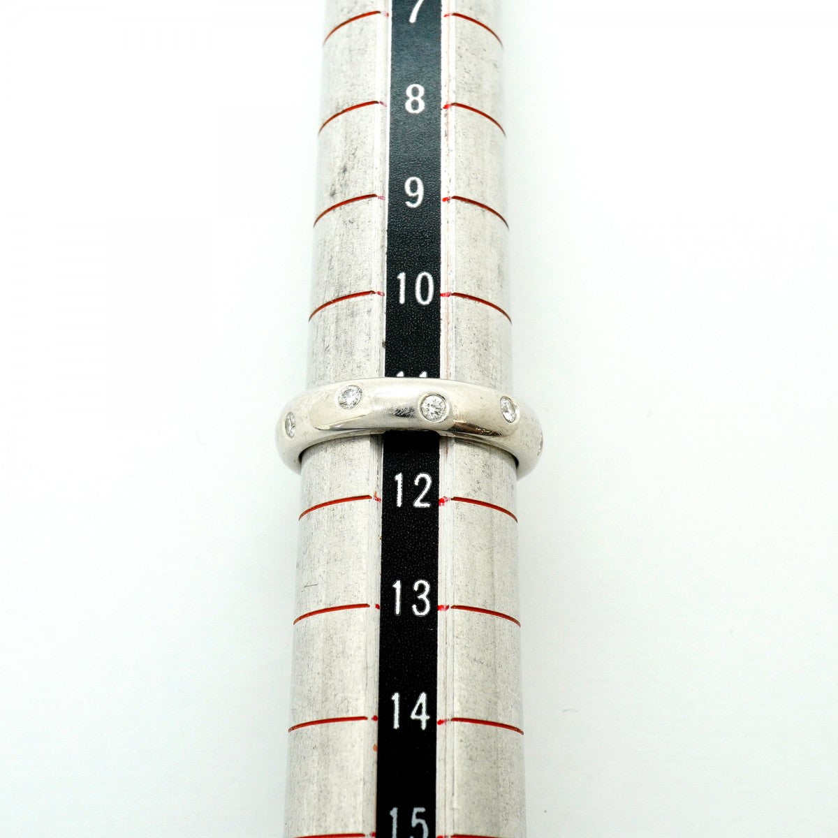 【6jfb0476】ティファニー リング ドッツ Pt950 プラチナ ダイヤモンド 11号【中古】レディース