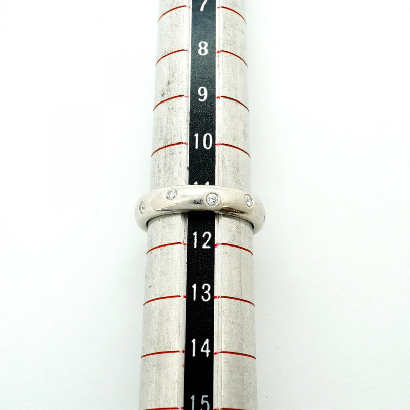 【6jfb0476】ティファニー リング ドッツ Pt950 プラチナ ダイヤモンド 11号【中古】レディース