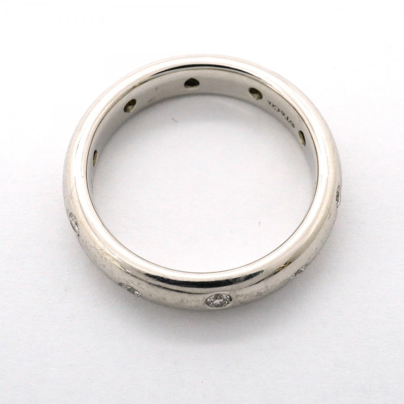 【6jfb0476】ティファニー リング ドッツ Pt950 プラチナ ダイヤモンド 11号【中古】レディース