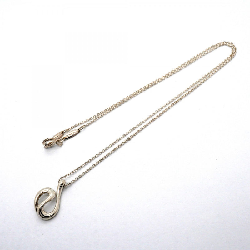 【6jfb0478-k】ティファニー ネックレス オープンウェーブ シルバー925【中古】レディース