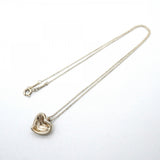 【6jfb0480-k】ティファニー ネックレス フルハート シルバー925【中古】レディース