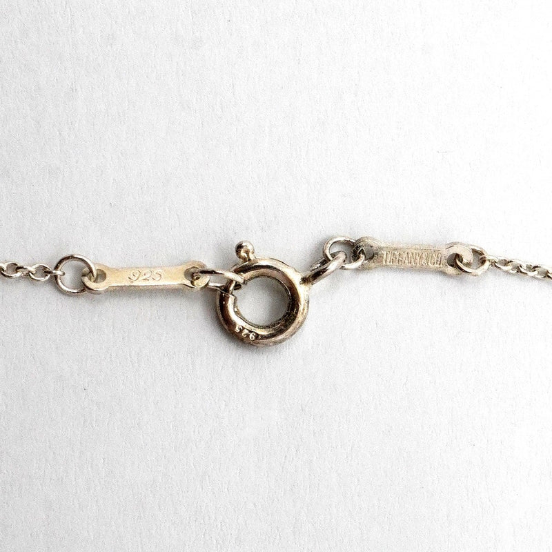 【6jfb0480-k】ティファニー ネックレス フルハート シルバー925【中古】レディース