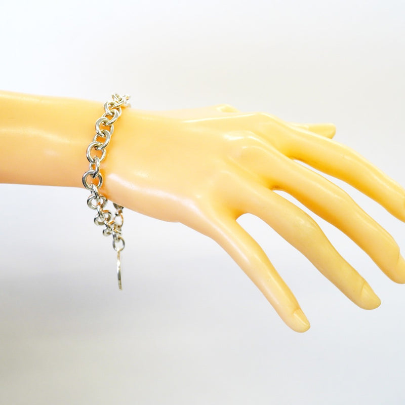 【6jfb0481-k】ティファニー ブレスレット リターントゥ 丸型 サークル シルバー925【中古】レディース