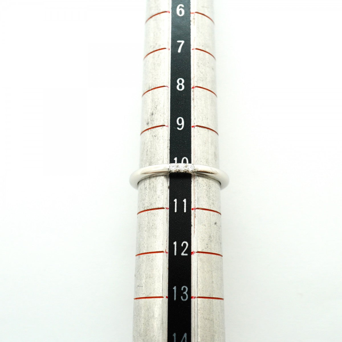 【6jfb0484】ティファニー リング フォーエバー 3PD Pt950 プラチナ ダイヤモンド 10号【中古】レディース