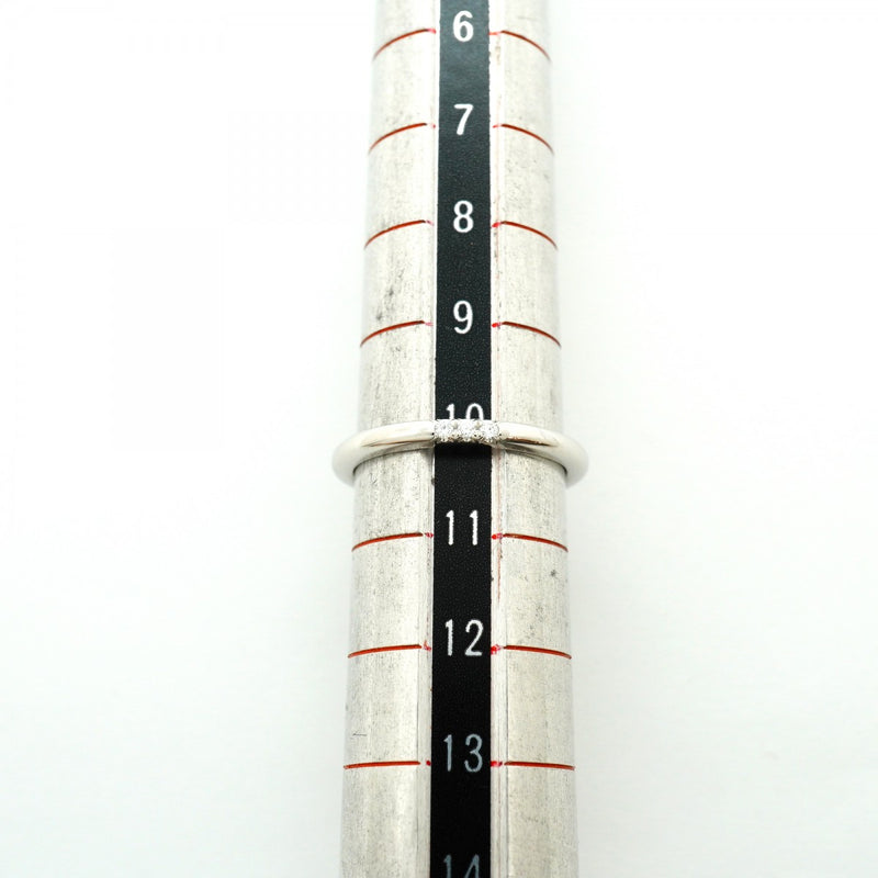 【6jfb0484】ティファニー リング フォーエバー 3PD Pt950 プラチナ ダイヤモンド 10号【中古】レディース