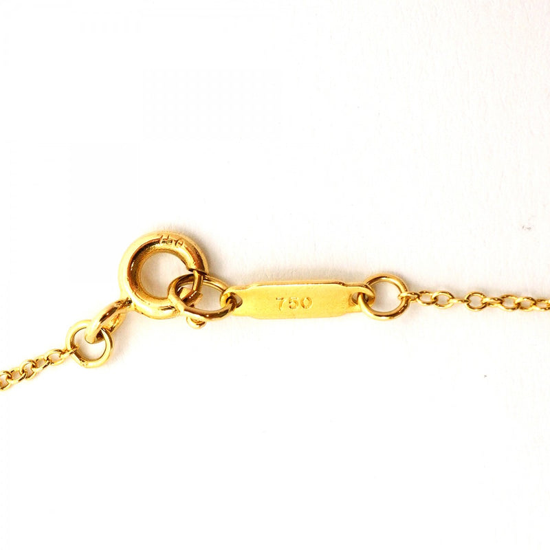 【6jfb0488】ティファニー ネックレス ボウリボン K18YG イエローゴールド【中古】レディース