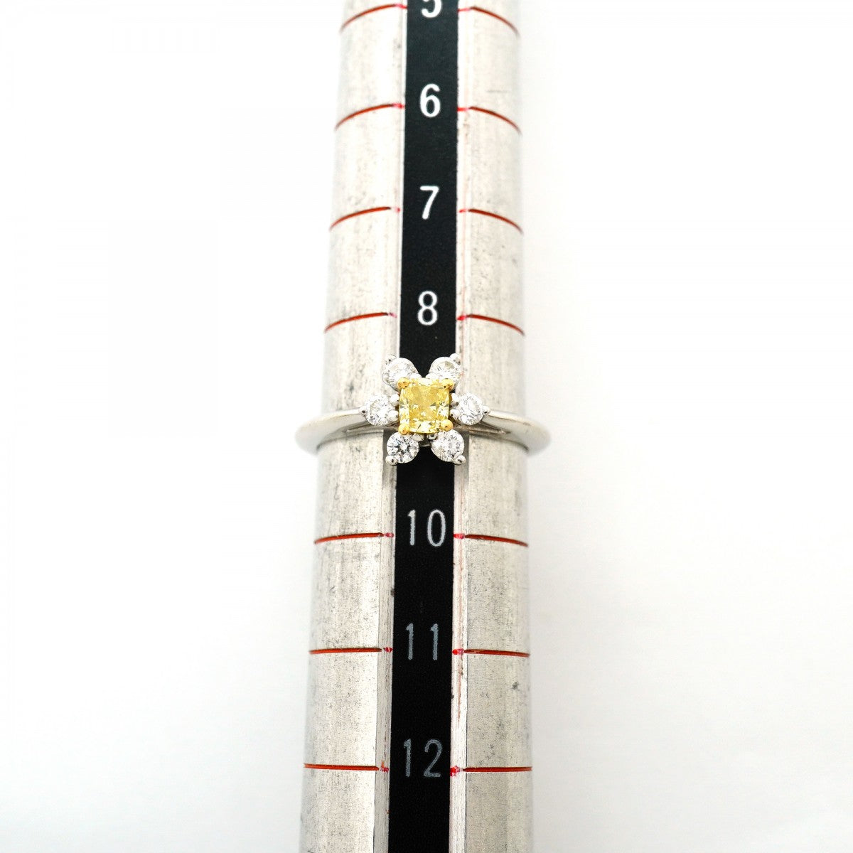 【6jfb0491】ティファニー リング バターカップ K18YG イエローゴールド Pt950 プラチナ ダイヤモンド/0.23ct/イエローダイヤモンド 9号【中古】レディース