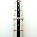 【6jfb0494】ティファニー リング チャネルセッティング Pt950 プラチナ ダイヤモンド 7.5号【中古】レディース