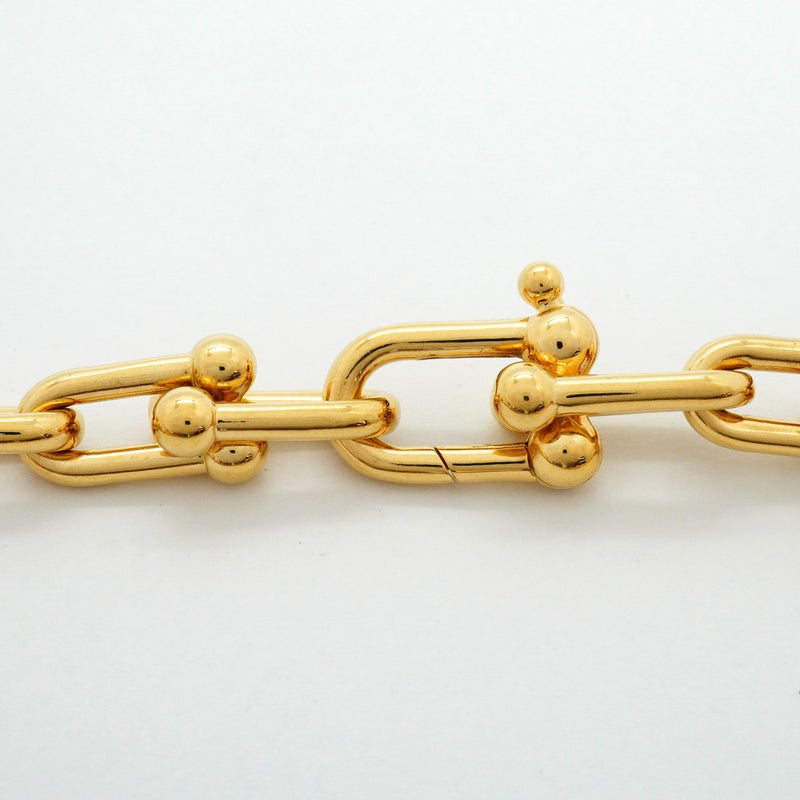 【6jfb0495】ティファニー ネックレス ハードウェア/ミディアムリンク K18YG イエローゴールド ダイヤモンド 1.39ct【中古】メンズ レディース ユニセックス