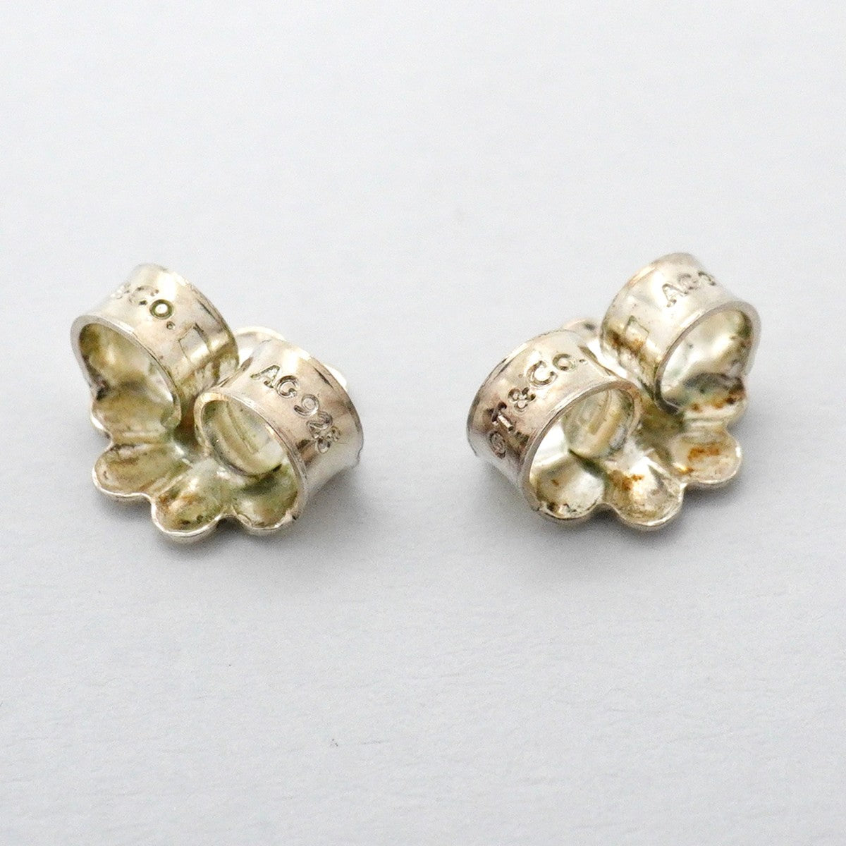 【6jfb0504】ティファニー ピアス 1837/ナロー/フープ シルバー925【中古】メンズ レディース ユニセックス