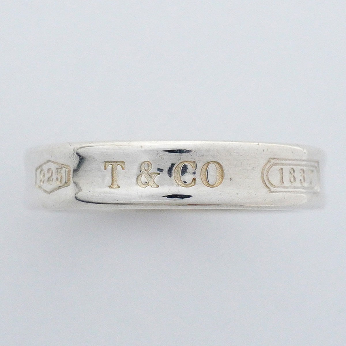 【6jfb0515】ティファニー リング ナロー シルバー925 7.5号【中古】レディース