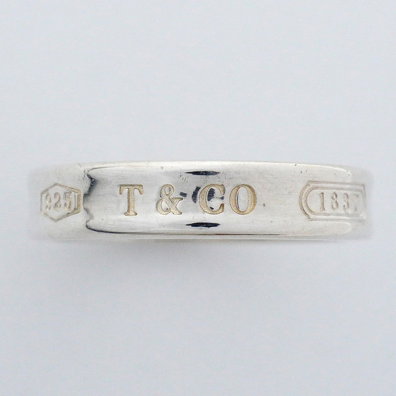 【6jfb0515】ティファニー リング ナロー シルバー925 7.5号【中古】レディース