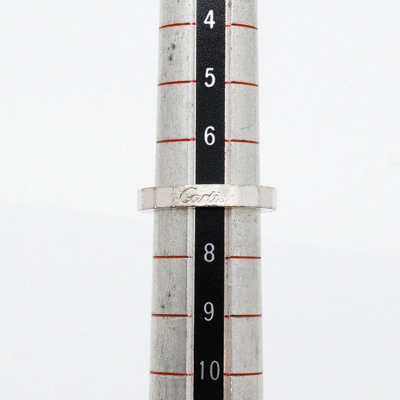 【6jfb0517】カルティエ リング ラニエール K18WG ホワイトゴールド ＃47【中古】レディース