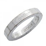 【6jfb0517】カルティエ リング ラニエール K18WG ホワイトゴールド ＃47【中古】レディース