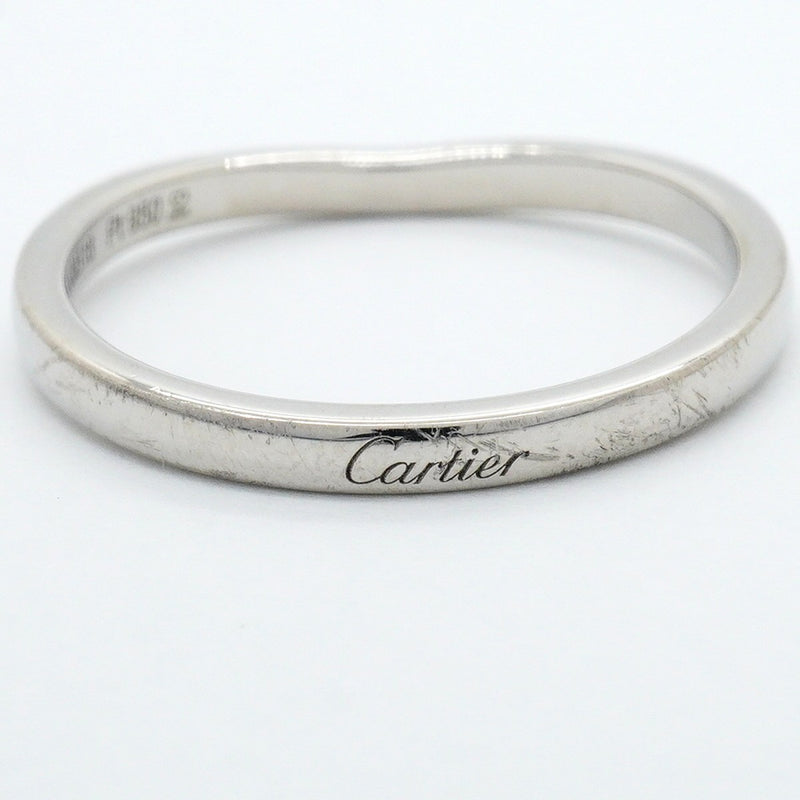 【6jfb0518】カルティエ リング バレリーナ Pt950 プラチナ ＃57【中古】メンズ