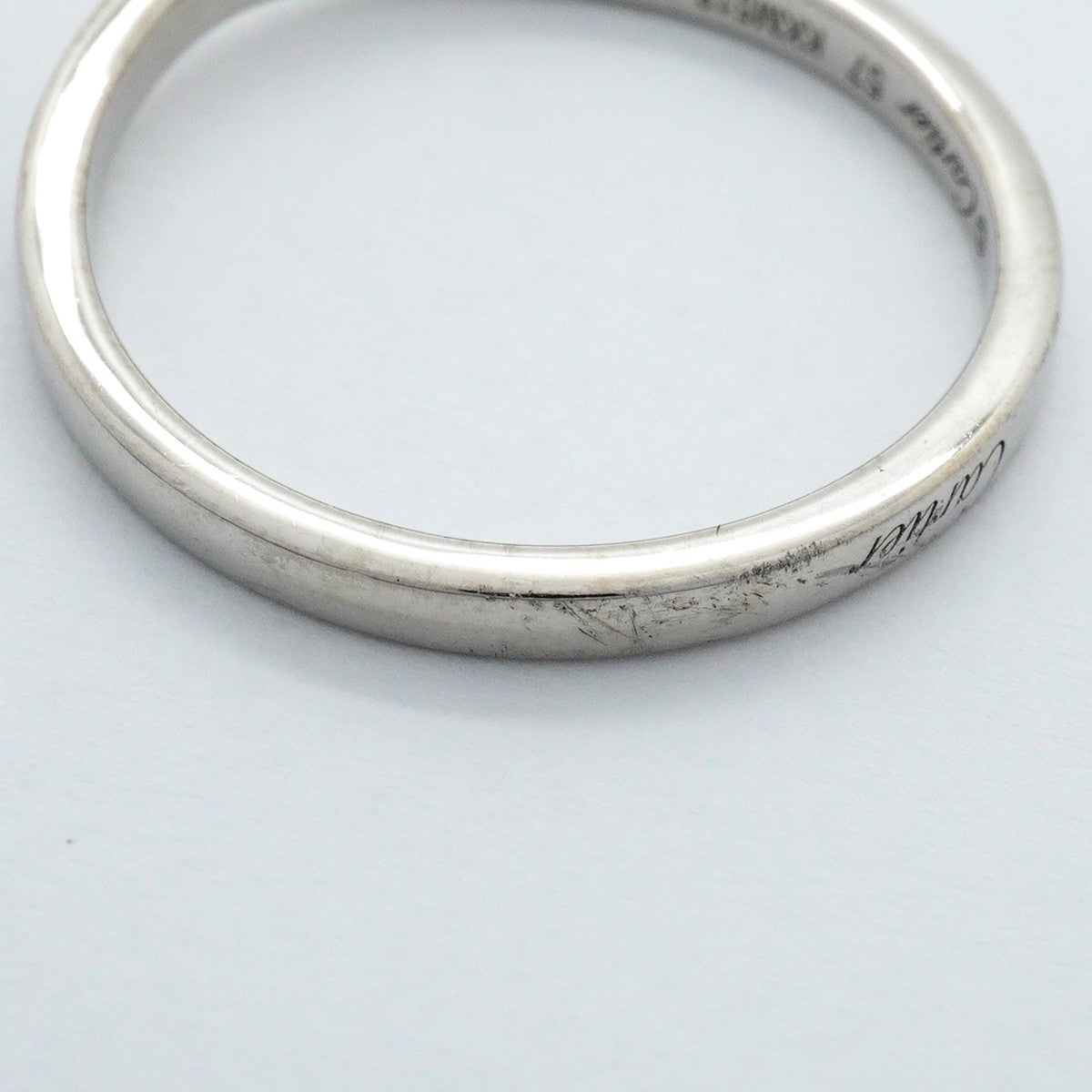 【6jfb0518】カルティエ リング バレリーナ Pt950 プラチナ ＃57【中古】メンズ