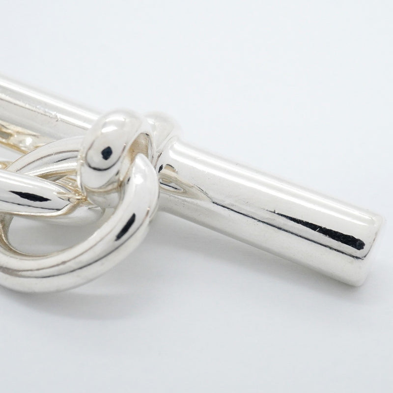 【6jfb0524】エルメス ブレスレット シェーヌダンクル GM 11コマ シルバー925【中古】レディース