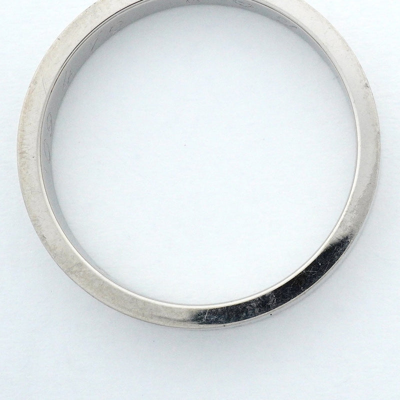 【6jfb0533】カルティエ リング Cドゥ/エングレーブド 1PD Pt950 プラチナ ダイヤモンド ＃58【中古】メンズ