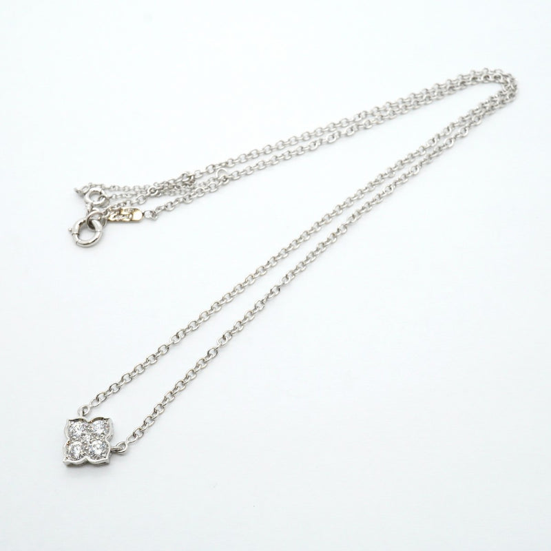 【6jfb0534】カルティエ ネックレス ヒンドゥ K18WG ホワイトゴールド ダイヤモンド【中古】レディース