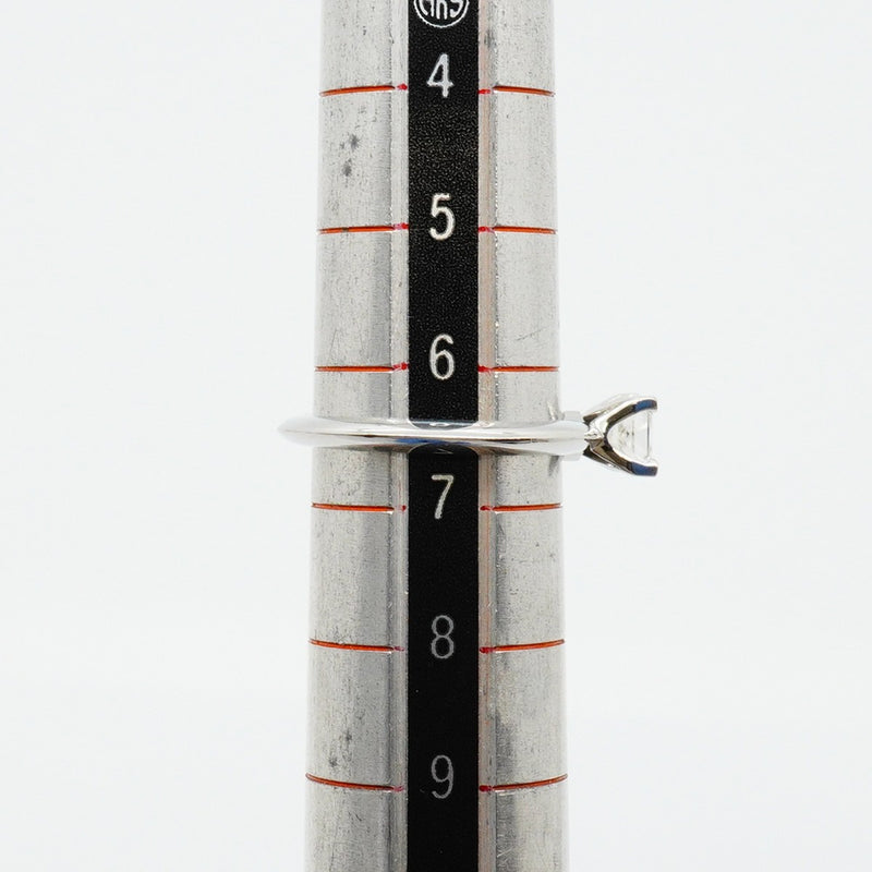 【6jfb0536】ティファニー リング ソリティア 1PD Pt950 プラチナ ダイヤモンド 0.36ct 6.5号【中古】レディース