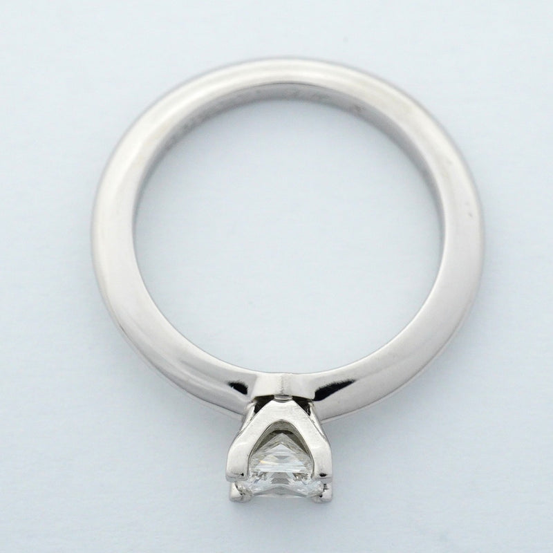 【6jfb0536】ティファニー リング ソリティア 1PD Pt950 プラチナ ダイヤモンド 0.36ct 6.5号【中古】レディース