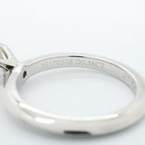 【6jfb0536】ティファニー リング ソリティア 1PD Pt950 プラチナ ダイヤモンド 0.36ct 6.5号【中古】レディース