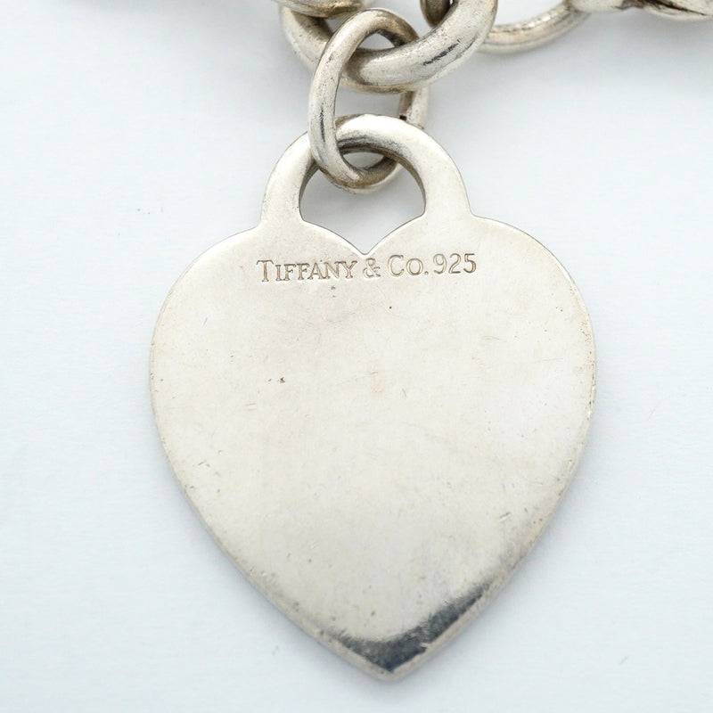 【6jfb0538-k】ティファニー ブレスレット ハートタグ シルバー925【中古】レディース