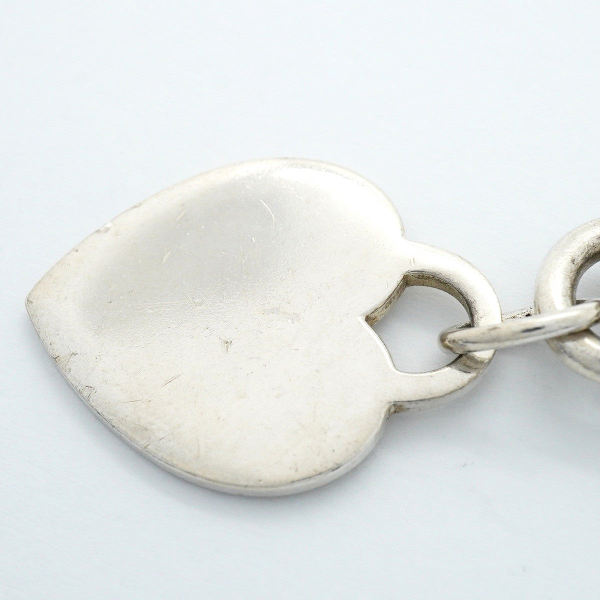 【6jfb0538-k】ティファニー ブレスレット ハートタグ シルバー925【中古】レディース