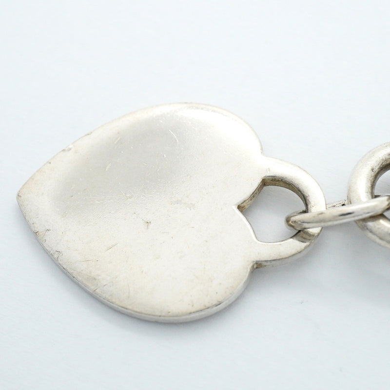 【6jfb0538-k】ティファニー ブレスレット ハートタグ シルバー925【中古】レディース