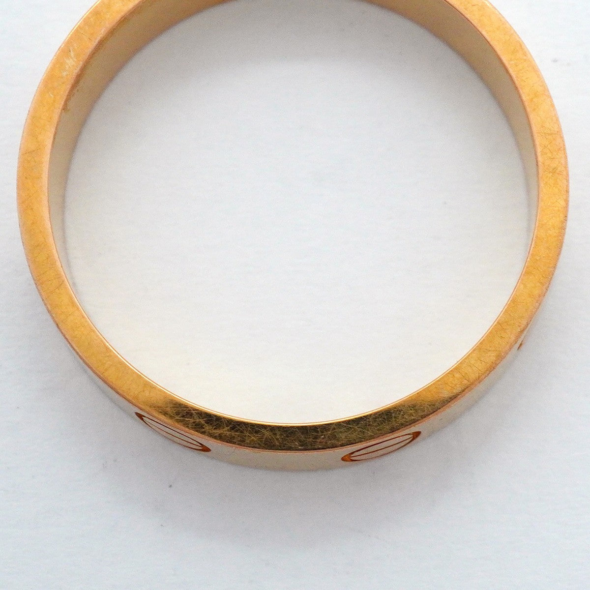 【6jfb0548】カルティエ リング ミニラブ K18PG ピンクゴールド ＃52【中古】レディース