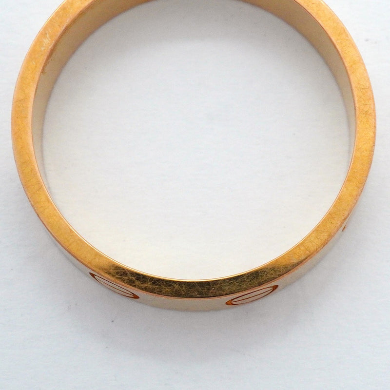 【6jfb0548】カルティエ リング ミニラブ K18PG ピンクゴールド ＃52【中古】レディース