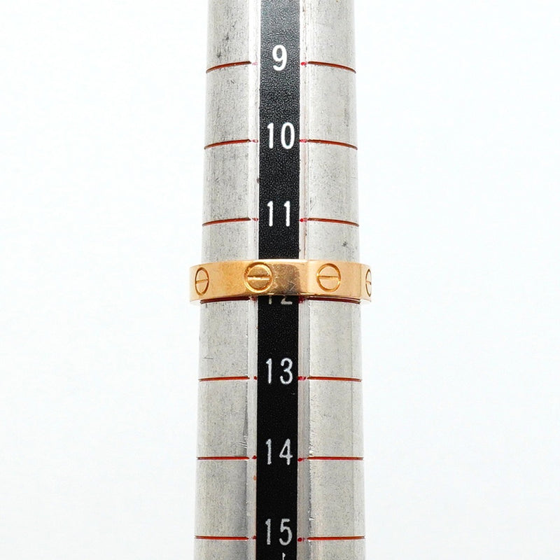 【6jfb0548】カルティエ リング ミニラブ K18PG ピンクゴールド ＃52【中古】レディース