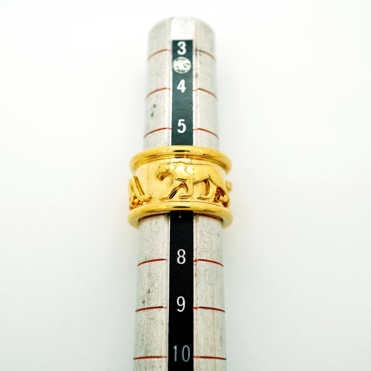 【6jfb0554】カルティエ リング マハンゴ K18YG イエローゴールド ＃47【中古】レディース
