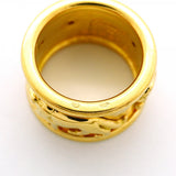 【6jfb0554】カルティエ リング マハンゴ K18YG イエローゴールド ＃47【中古】レディース