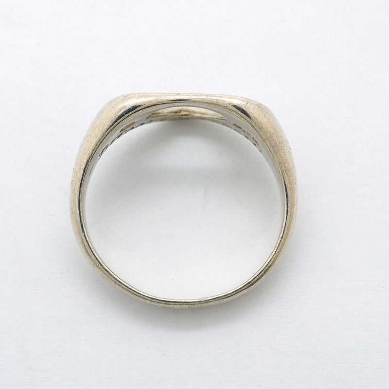 【6jfb0561】ティファニー リング オープンハート シルバー925 8号【中古】レディース