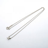 【6jfb0563】ティファニー ネックレス ビクトリア ミニ Pt950 プラチナ ダイヤモンド【中古】レディース