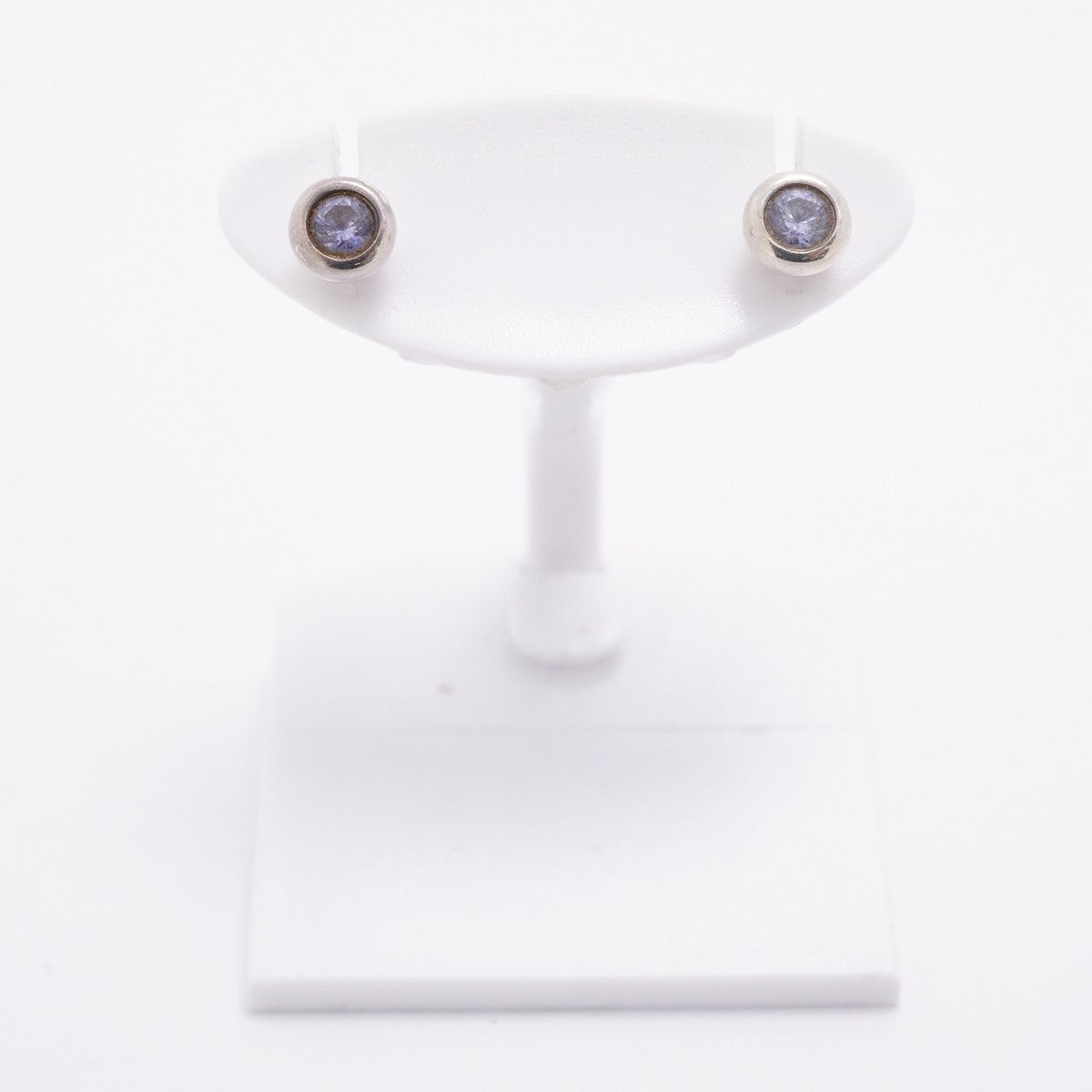 【6jfb0575】ティファニー ピアス バイザヤード シルバー925 タンザナイト【中古】レディース