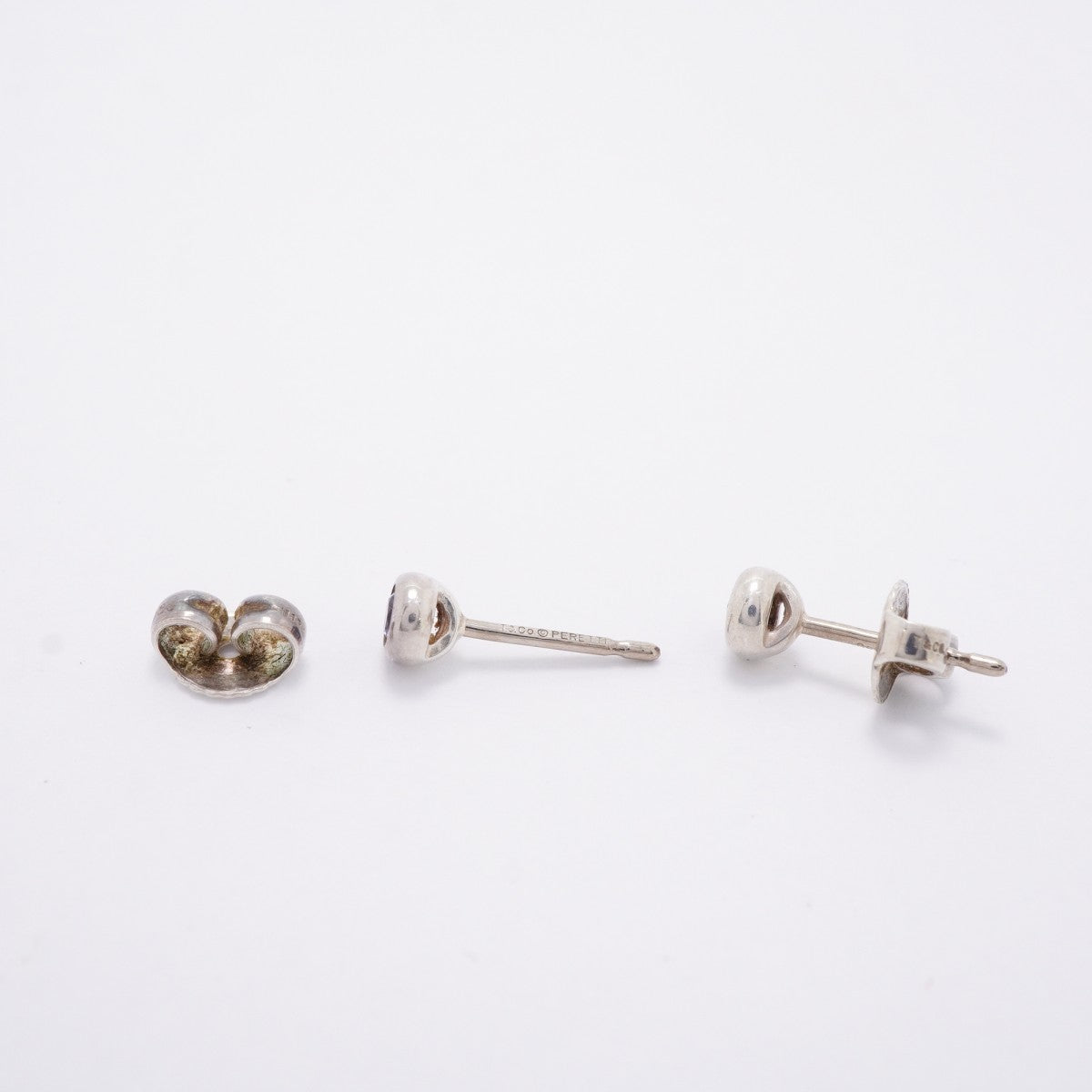 【6jfb0575】ティファニー ピアス バイザヤード シルバー925 タンザナイト【中古】レディース