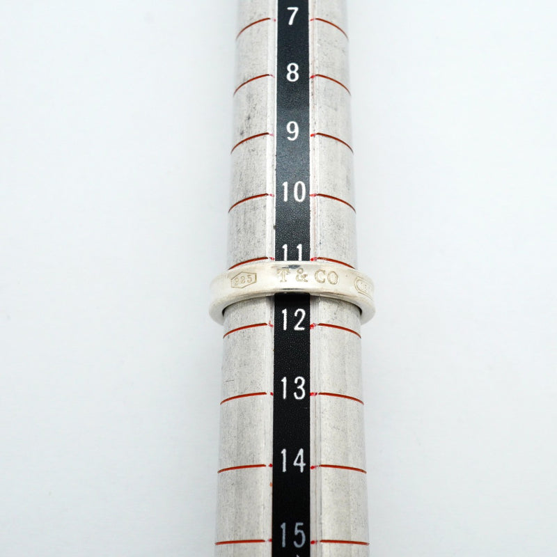 【6jfb0583-k】ティファニー リング ナロー シルバー925 11.5号【中古】レディース