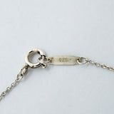 【6jfb0588-k】ティファニー ネックレス ノーツ スクエア シルバー925【中古】レディース
